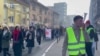 Protest studenata, Novi Sad, Srbija, 30. decembar 2024. 