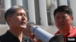 Opposition leader Amazbek Atambaev announces the cancellation of the march on July 30.