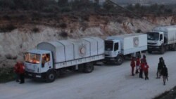 Siriýada BMG-niň kerweni bombalandy