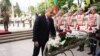 Президентът Румен Радев пред Паметника на Незнайния воин