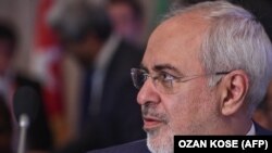Iranian Minister of Foreign Affairs Mohammad Javad Zarif looks on as he attends the Executive Committee Meeting of Organization of Islamic Cooperation (OIC) on August 1, 2017 in Istanbul.