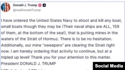 US President Donald Trump, April 23, 2026