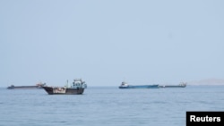 საილუსტრაციო ფოტო. სატვირთო გემები ჰორმუზის სრუტეში