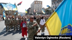 Марш захисників у Києві з нагоди 30-річчя незалежності України, 24 серпня 2021 року 