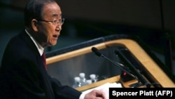 Генеральный секретарь ООН Пан Ги Мун. 