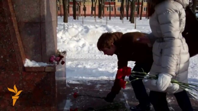 У Гомелі ўшанавалі памяць загінулага на Эўрамайдане земляка