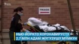 Нью-Йоркто 3 миллиондой адамга вирус жугушу мүмкүн