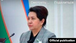 Oliy Majlis Senati raisi Tanzila Norboyeva.