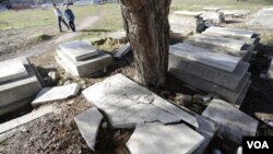 Türkiyənin Edirnə şəhərində baxımsız qalmış yəhudi qəbirstanlığı, 26 Fev, 2015