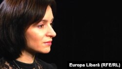 Maia Sandu în studioul Europei Libere, 13.03.2016