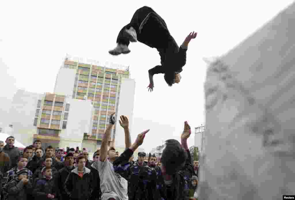 Kosovo - Proslava 5. godišnjice neovisnosti, Priština, 17. februar 2013. Foto: REUTERS / Hazir Reka 