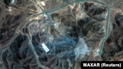 Ядерный центр в Фордо после американских ударов, Иран, 22 июня 2025 года