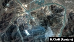 Ядерный центр в Фордо после американских ударов, Иран, 22 июня 2025 года