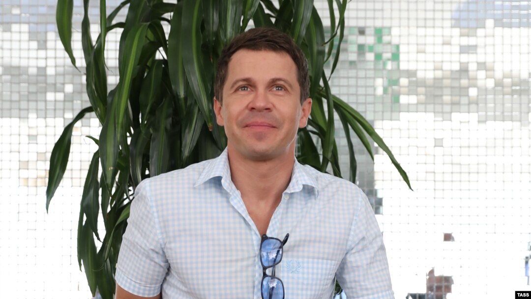 Актер Павел Деревянко, получивший приз за лучшую мужскую роль в фильме «Подельники» Евгения Григорьева