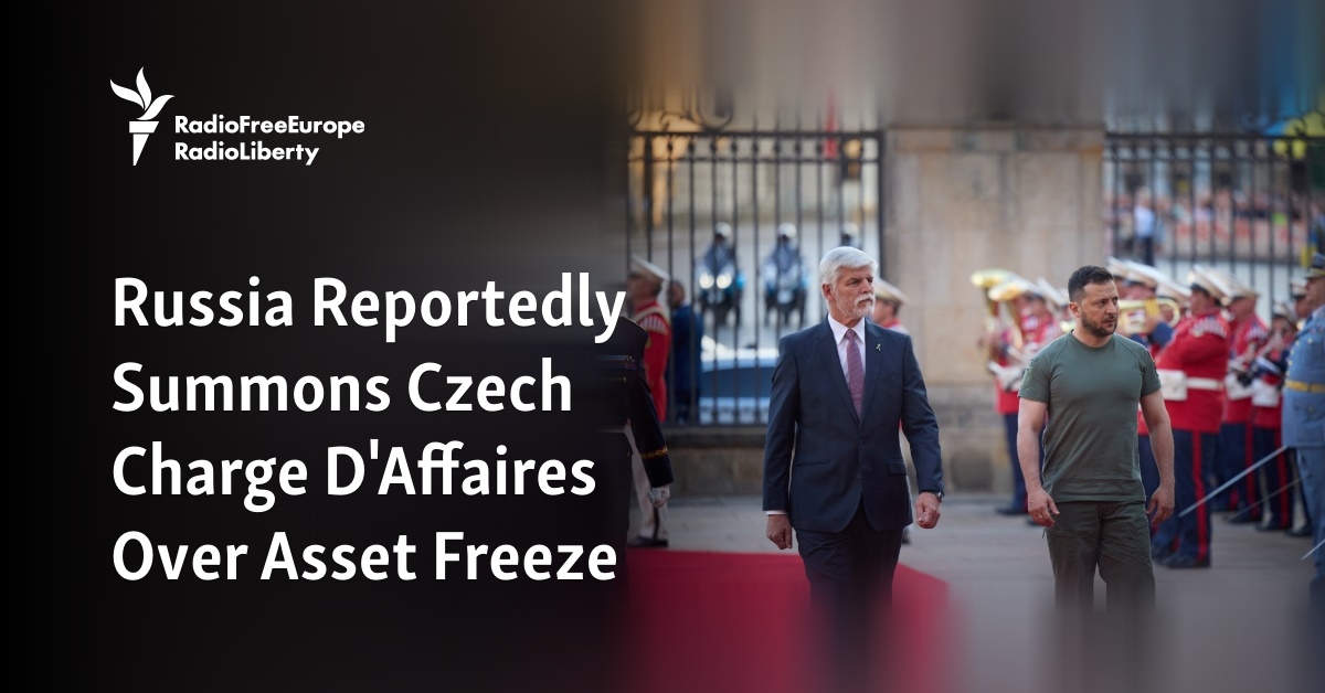 Russia Reportedly Summons Czech Charge D'Affaires Over Asset Freeze - Vimarsana News