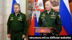 Россия, Ростов-на-Дону, Сергей Шойгу и Александр Дворников