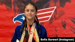 صوفیه سروری، ورزشکار افغان رشته رزمی «گراپلینگ» 