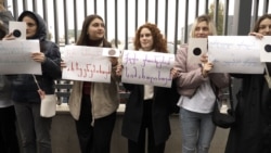 Women In Tbilisi Protest Election Results