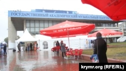 Украина, Крымды каратып алган Орусиянын маалымат фестивалы.