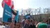 Сторонники Навального вышли на улицы перед инаугурацией Путина