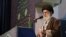 Iranian Supreme Leader Ayatollah Ali Khamenei delivers a sermon to the crowd during Friday Prayers in the capital Tehran, January 17, 2020