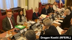 Poslanici vladajuće većine u razgovoru sa delegacojom EP