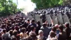 Protestele din capitala Armeniei Erevan au devenit violente (actualizare)