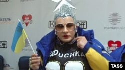 Андрей Данилко, который выступает под псевдонимом "Верка Сердючка". Архивное фото