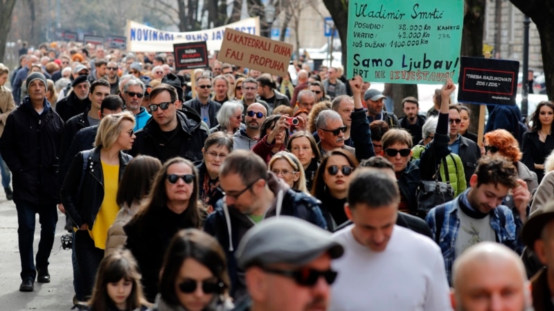 Šaškor: Hrvatski novinari pune sudnice i ulice