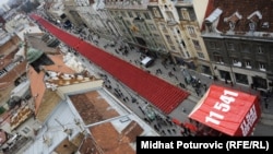 Sarajevska crvena linija: 20. godišnjica opsade