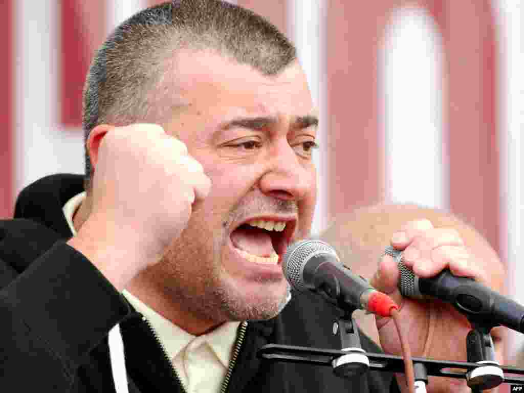 Лидер грузинской оппозиции Леван Гачечиладзе