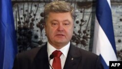 Украина президенті Петр Порошенко.