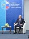 Касым-Жомарт Токаев и Владимир Путин на форуме в Омске. 27 июля 2026 года