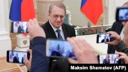Russian Deputy Foreign Minister Mikhail Bogdanov (file photo)