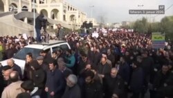 Protest la Teheran după asasinarea lui Soleimani