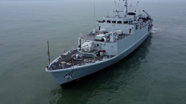 Vânătorii de mine maritime din Ucraina se antrenează pentru a curăța Marea Neagră