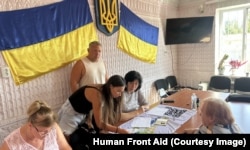 Офис швейцарской гуманитарной организации Human Front Aid за работой. Одесса, лето 2026