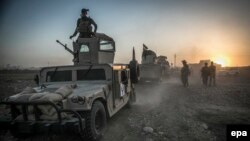 Іракські сили під час операції з відновлення контролю над Мосулом, 14 серпня 2016 року