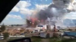 انفجار در بازار لوازم آتش بازی در مکزیک