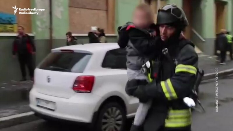 Șapte morți, inclusiv doi copii, după atacurile rusești asupra Ucrainei. A fost lovită și o grădiniță din Harkov