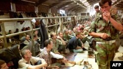 Pripadnici Vojske Republike Srpske su zlostavljali i tjelesno ozljeđivali ratne zarobljenike logora Manjača (na fotografiji)