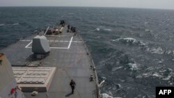 Distrugătorul american USS Mahan (DDG 72) implicat în incidentul declanșat de iranieni