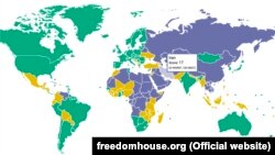 Freedom House guramasynyň 2017-nji ýyl boýunça hasabaty 