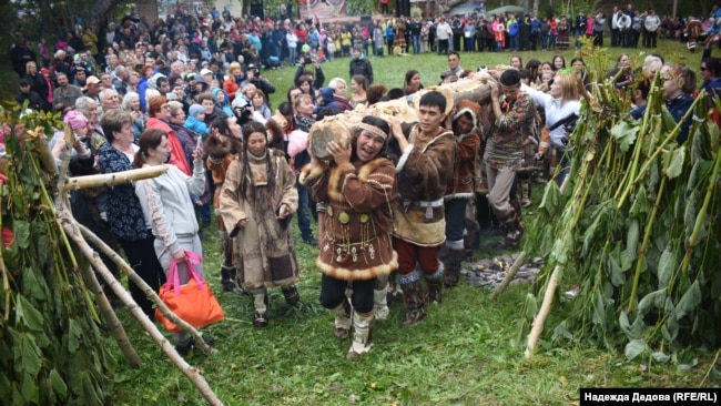 "Алхалалалай" мерекесі. "Пимчах", Камчатка, Ресей.