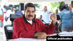 نیکولاس مادورو روز یکشنبه در انتخابات ریاست جمهوری ونزوئلا به پیروزی رسید. 