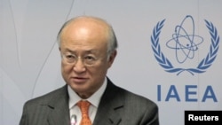 IAEA Director-General Yukiya Amano earlier said he was "unable to report any progress" on getting Iran to cooperate on answering questions about the possible military dimensions of its nuclear program.