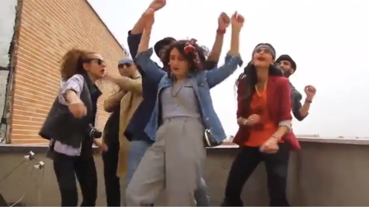 Iran Hard-Liners New Headache Dancing Schoolchildren pic