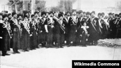 Persian Cossack Brigade in Tabriz