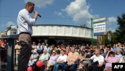 Алексей Навальный на предвыборном митинге