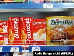 Produkte të Serbisë gjenden edhe në Graçanicë, që gjendet rreth 10 kilometra në lindje të Prishtinës.